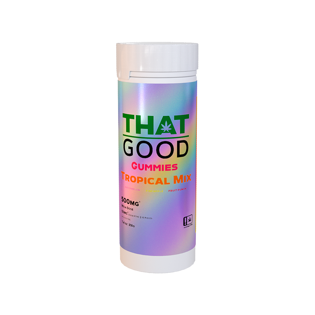 500mg Gummy Jars -  Tropical Mix